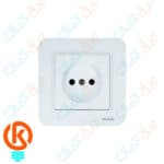 پریز برق ساده ارس سفید