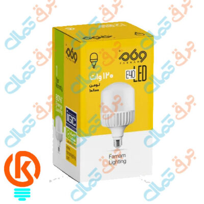 لامپ 120 وات فرنام مدل استوانه